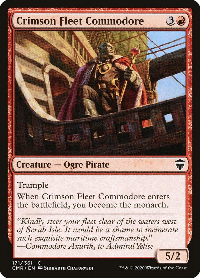 Crimson Fleet Commodore [Commander Legends] - Rocket TCG