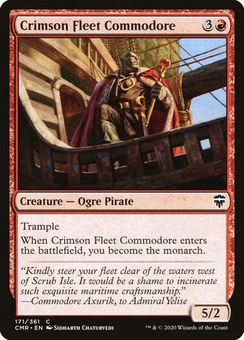 Crimson Fleet Commodore [Commander Legends] - Rocket TCG