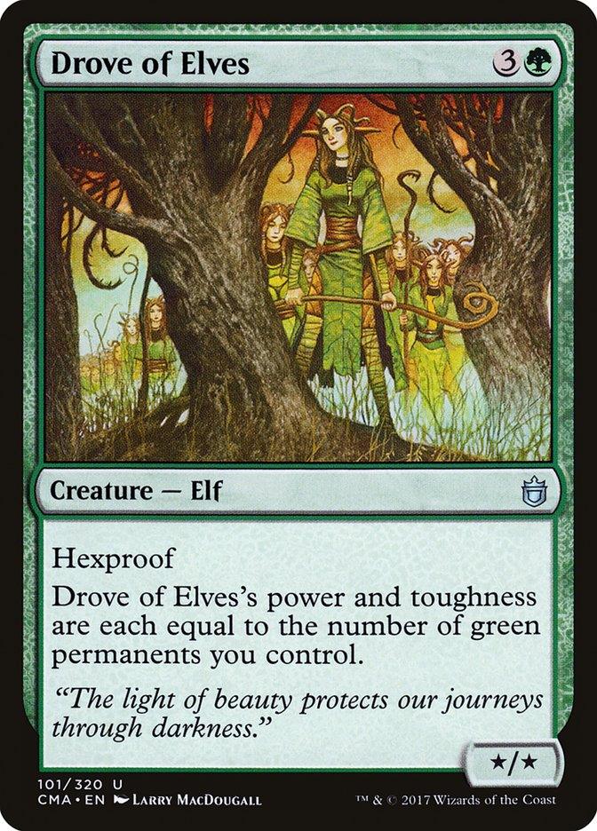 Drove of Elves [Commander Anthology] - Rocket TCG
