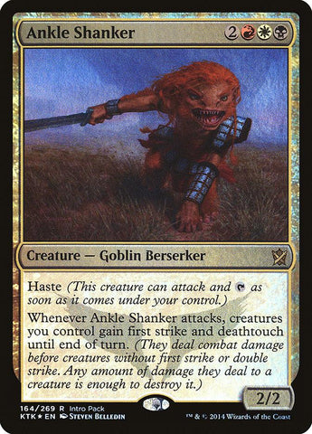 Ankle Shanker (Intro Pack) [Khans of Tarkir Promos] - Rocket TCG