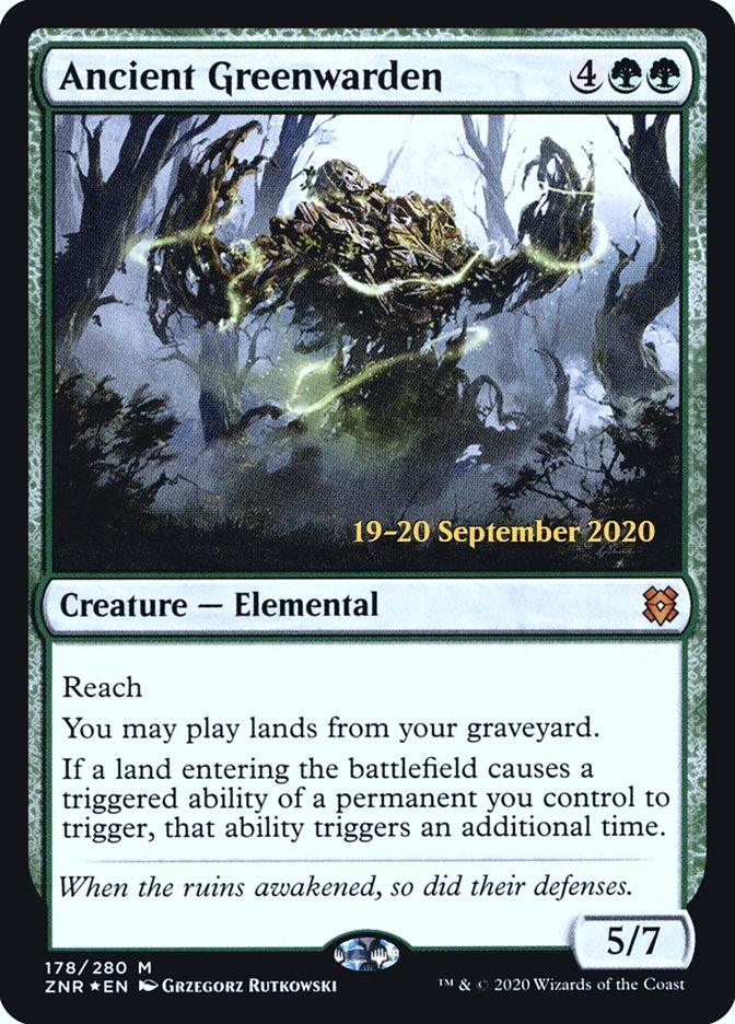 Ancient Greenwarden [Zendikar Rising Prerelease Promos] - Rocket TCG