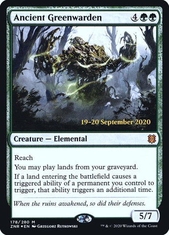 Ancient Greenwarden [Zendikar Rising Prerelease Promos] - Rocket TCG