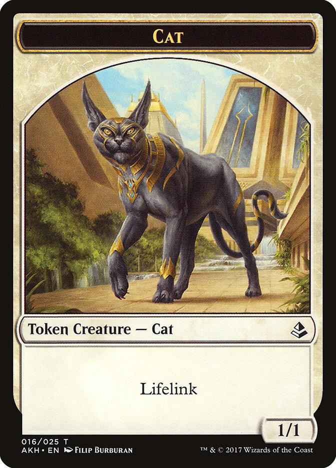Cat Token [Amonkhet Tokens] - Rocket TCG