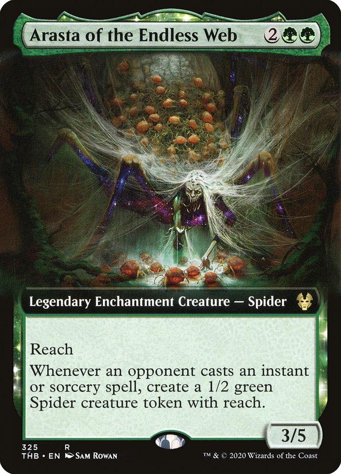 Arasta of the Endless Web (Extended Art) [Theros Beyond Death] - Rocket TCG