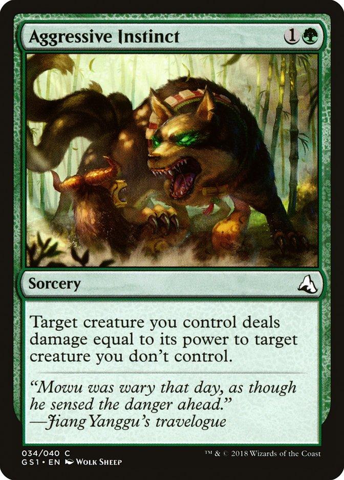 Aggressive Instinct [Global Series Jiang Yanggu & Mu Yanling] - Rocket TCG
