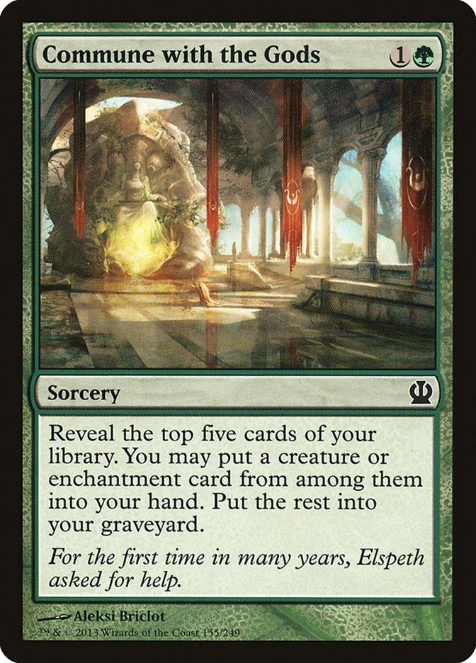 Commune with the Gods [Theros] - Rocket TCG