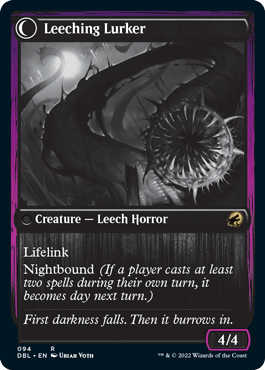 Curse of Leeches // Leeching Lurker [Innistrad: Double Feature] - Rocket TCG
