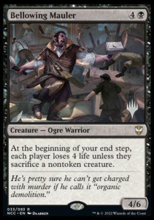 Bellowing Mauler (Promo Pack) [Streets of New Capenna Commander Promos] - Rocket TCG