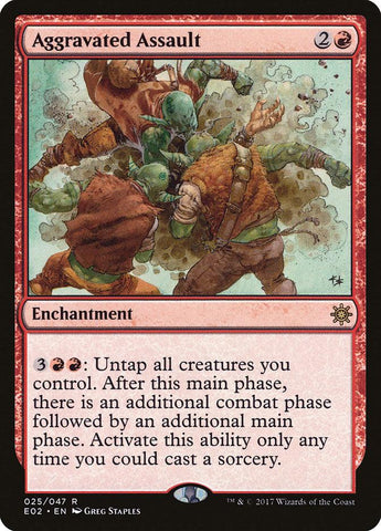 Aggravated Assault [Explorers of Ixalan] - Rocket TCG