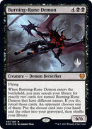 Burning-Rune Demon (Promo Pack) [Kaldheim Promos] - Rocket TCG