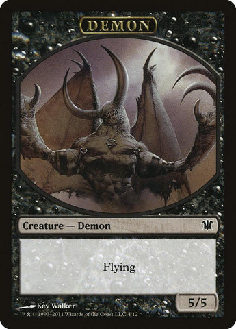 Demon Token [Innistrad Tokens] - Rocket TCG