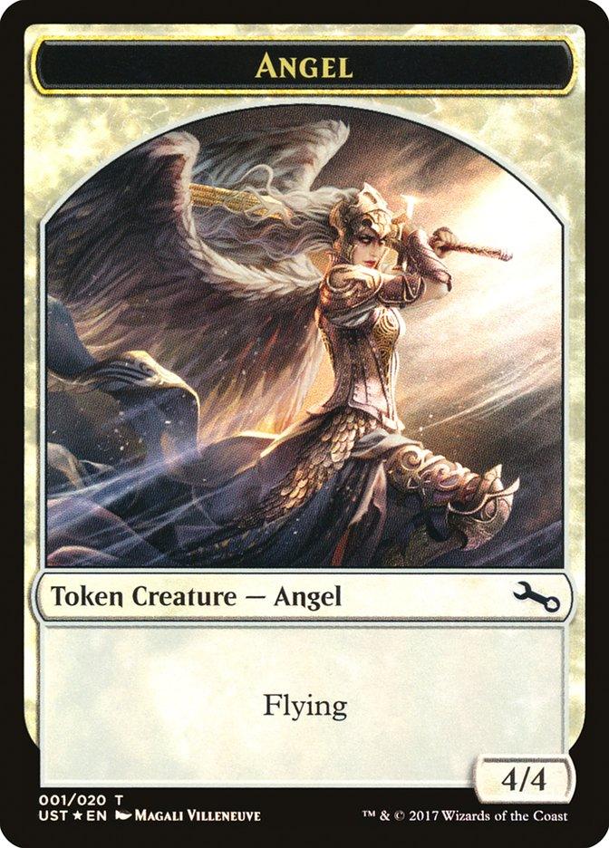 Angel // Angel Double-sided Token [Unstable Tokens] - Rocket TCG