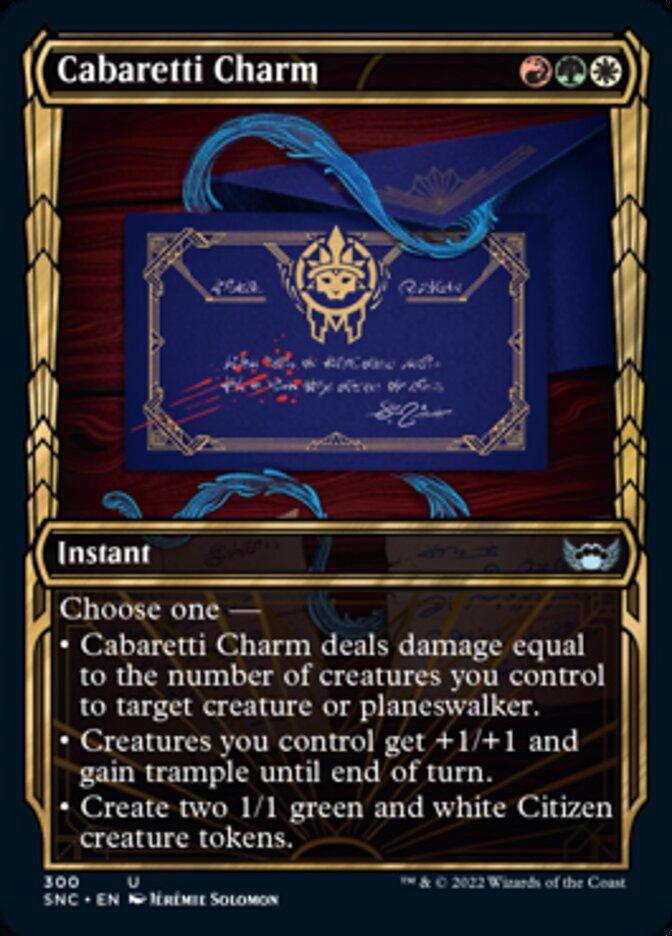Cabaretti Charm (Showcase Golden Age) [Streets of New Capenna] - Rocket TCG