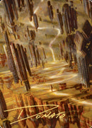 Brightclimb Pathway Art Card (Gold-Stamped Signature) [Zendikar Rising Art Series] - Rocket TCG