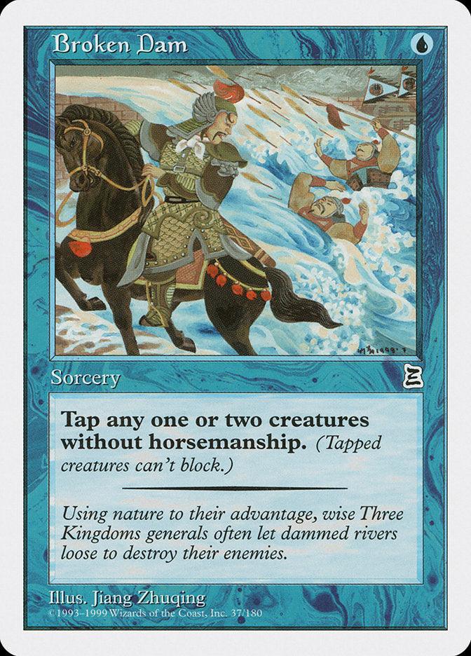 Broken Dam [Portal Three Kingdoms] - Rocket TCG