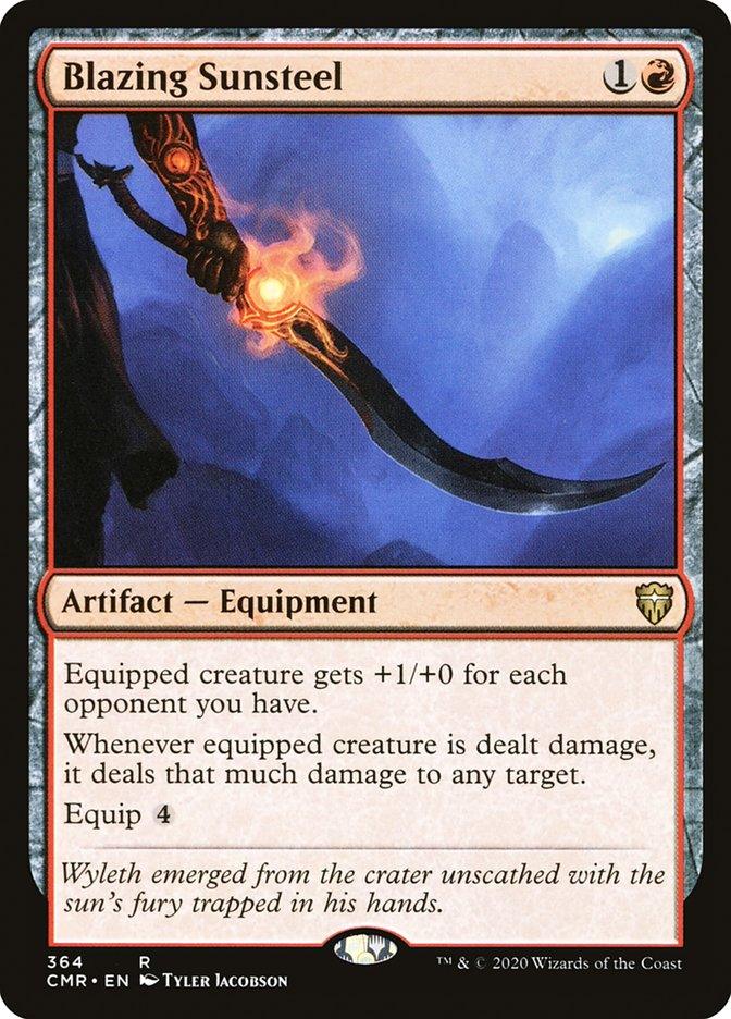 Blazing Sunsteel [Commander Legends] - Rocket TCG
