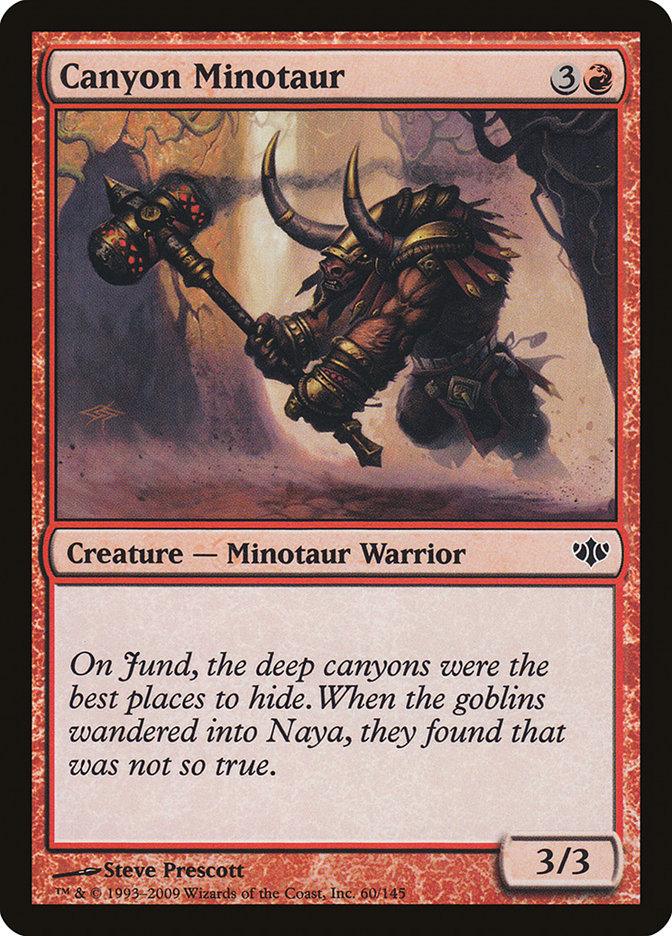 Canyon Minotaur [Conflux] - Rocket TCG