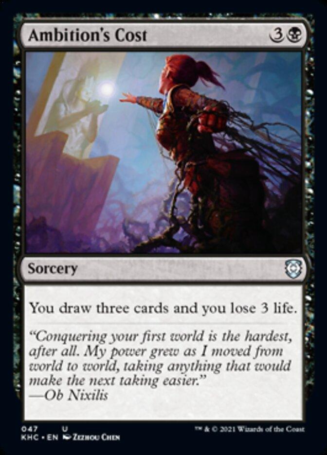 Ambition's Cost [Kaldheim Commander] - Rocket TCG