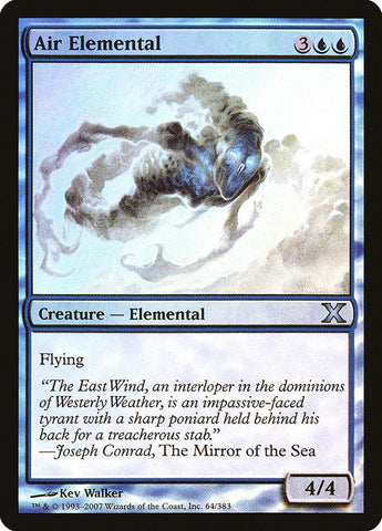 Air Elemental (Premium Foil) [Tenth Edition] - Rocket TCG