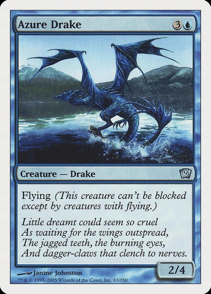 Azure Drake [Ninth Edition] - Rocket TCG