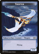 Beast // Thopter (008) Double-sided Token [Double Masters Tokens] - Rocket TCG