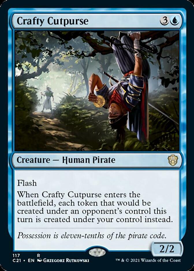 Crafty Cutpurse [Commander 2021] - Rocket TCG