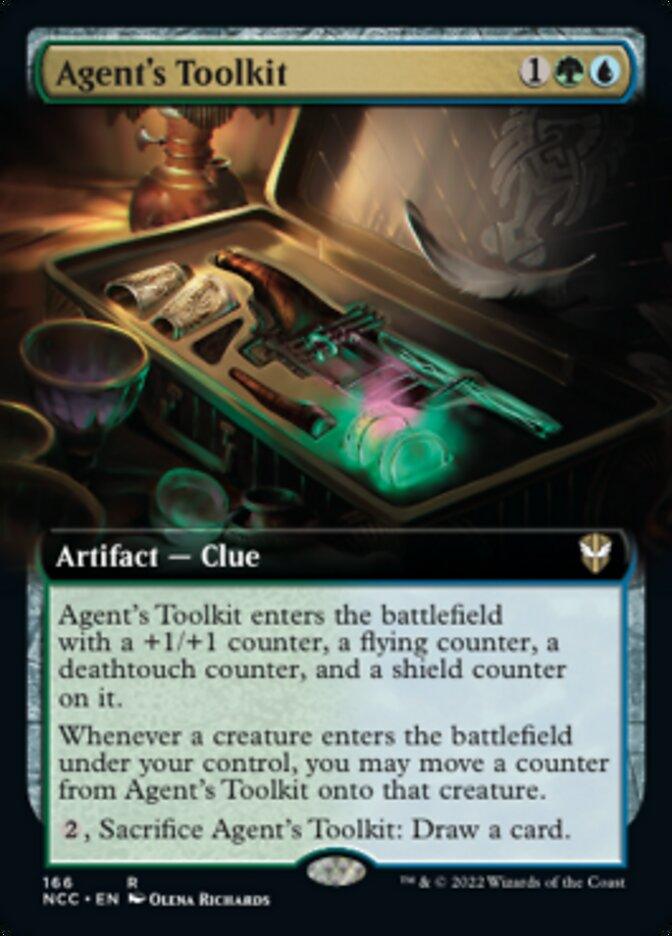 Agent's Toolkit (Extended Art) [Streets of New Capenna Commander] - Rocket TCG
