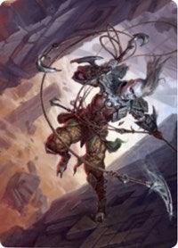 Akiri, Fearless Voyager Art Card [Zendikar Rising Art Series] - Rocket TCG