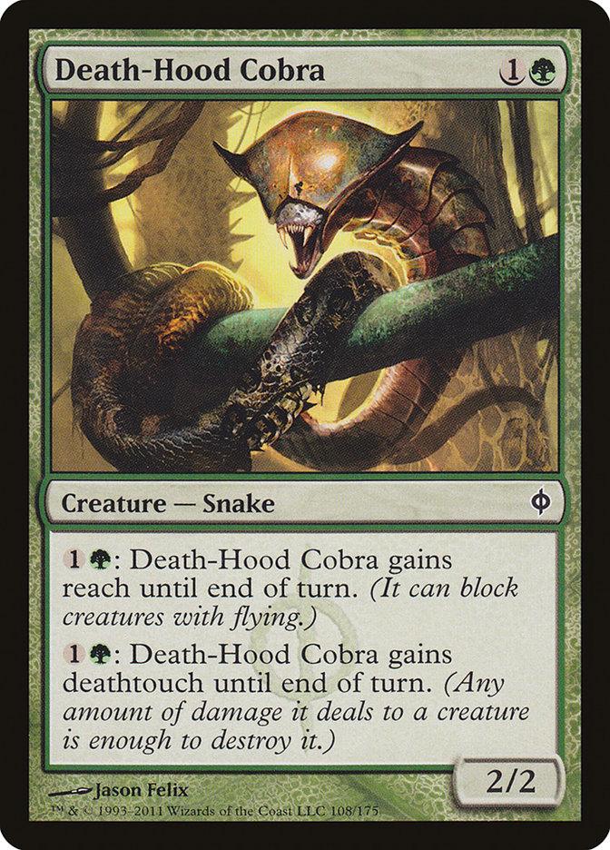 Death-Hood Cobra [New Phyrexia] - Rocket TCG