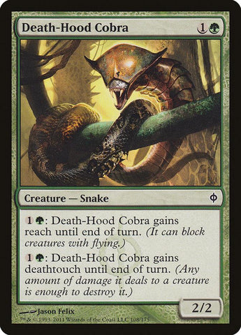 Death-Hood Cobra [New Phyrexia] - Rocket TCG