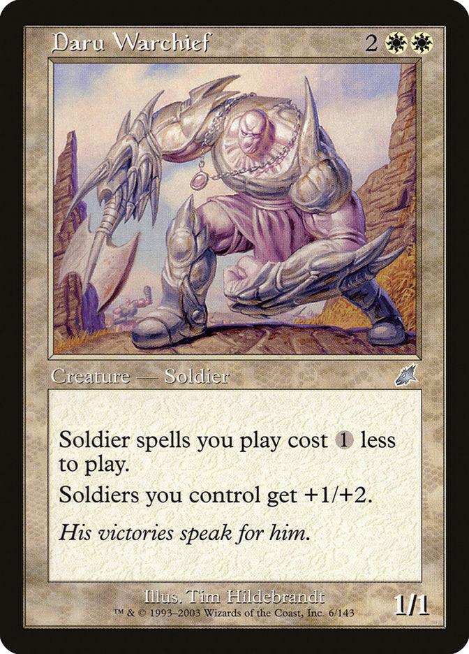 Daru Warchief [Scourge] - Rocket TCG