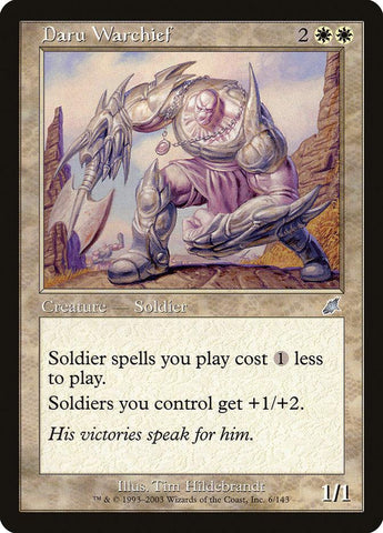 Daru Warchief [Scourge] - Rocket TCG