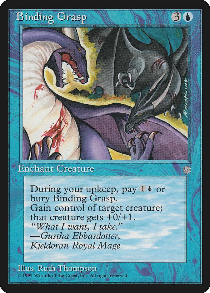 Binding Grasp [Ice Age] - Rocket TCG