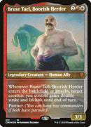 Bruse Tarl, Boorish Herder (Etched) [Commander Legends] - Rocket TCG
