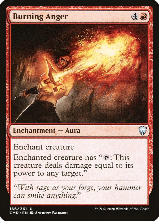 Burning Anger [Commander Legends] - Rocket TCG