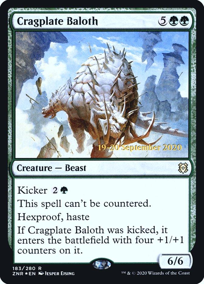 Cragplate Baloth [Zendikar Rising Prerelease Promos] - Rocket TCG