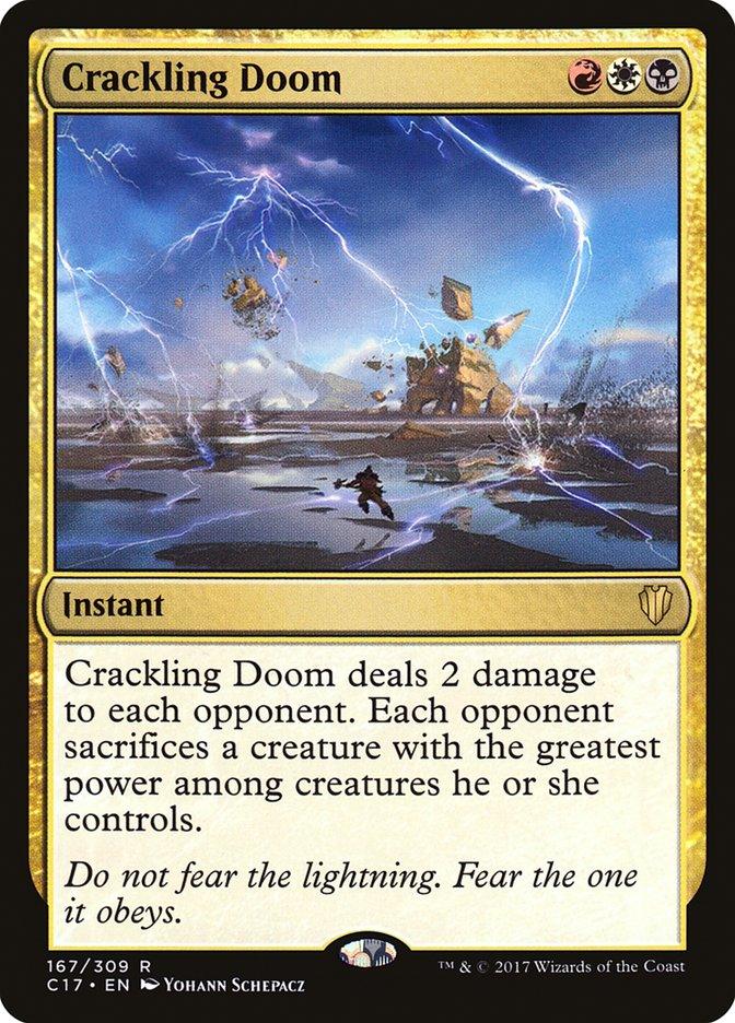 Crackling Doom [Commander 2017] - Rocket TCG