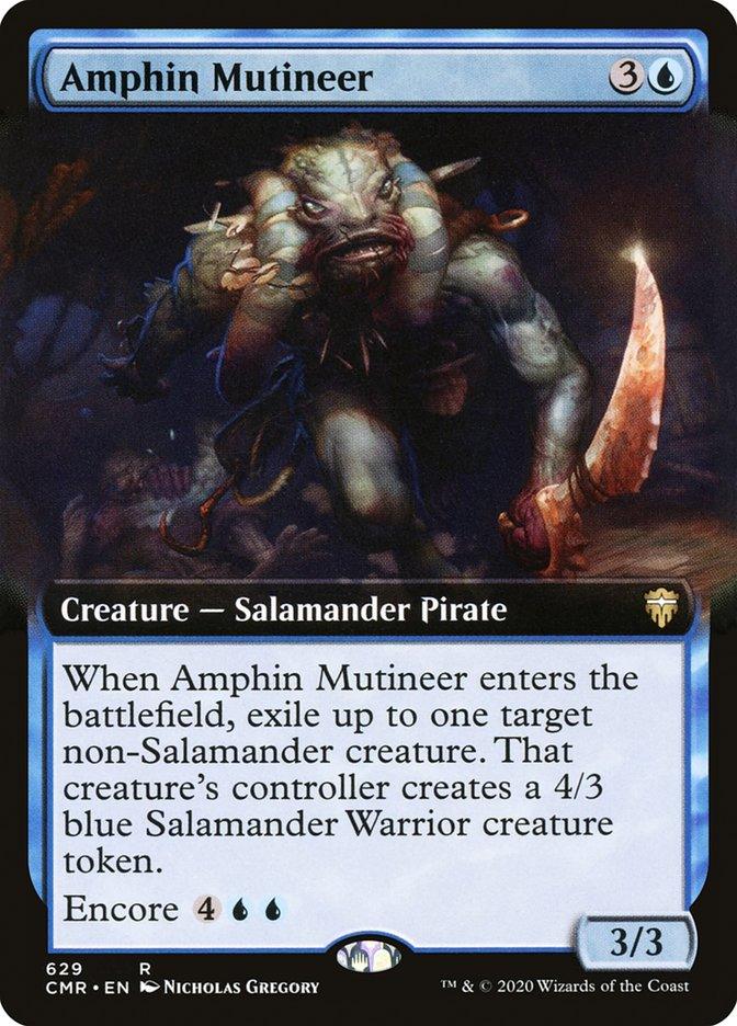 Amphin Mutineer (Extended Art) [Commander Legends] - Rocket TCG