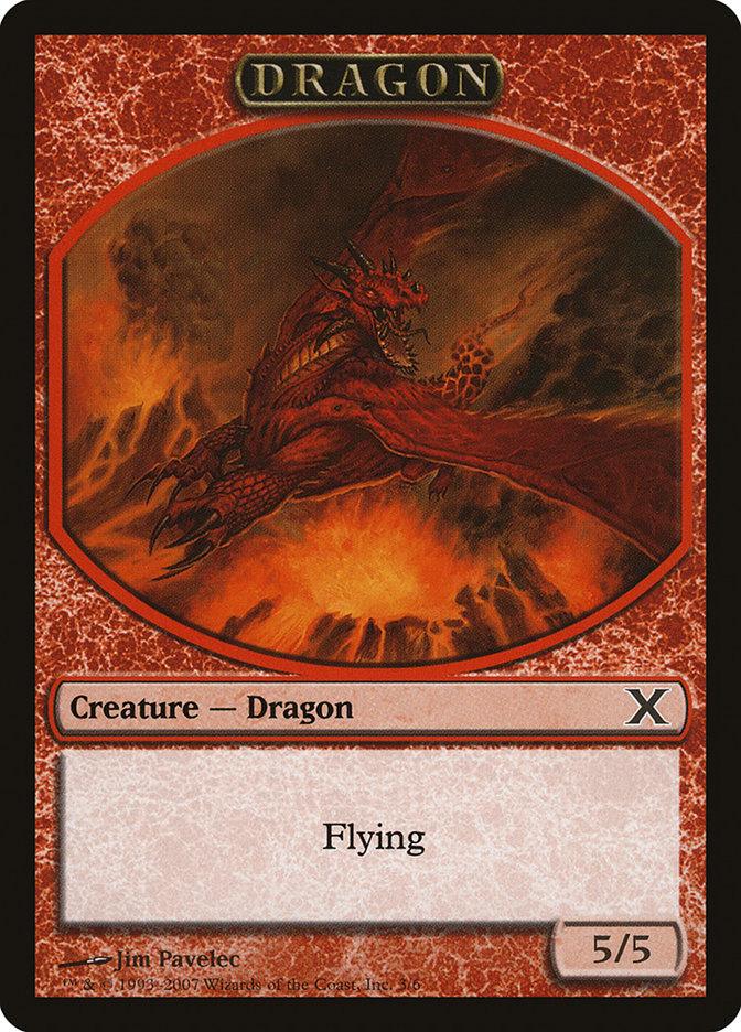 Dragon Token [Tenth Edition Tokens] - Rocket TCG