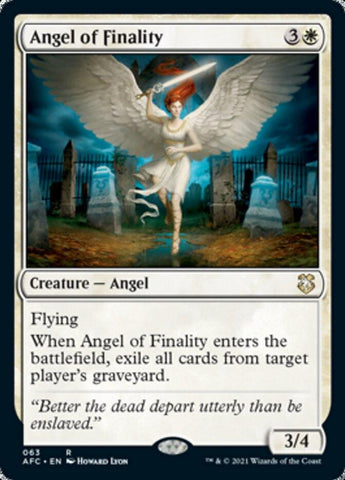 Angel of Finality [Dungeons & Dragons: Adventures in the Forgotten Realms Commander] - Rocket TCG
