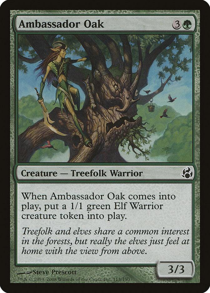 Ambassador Oak [Morningtide] - Rocket TCG