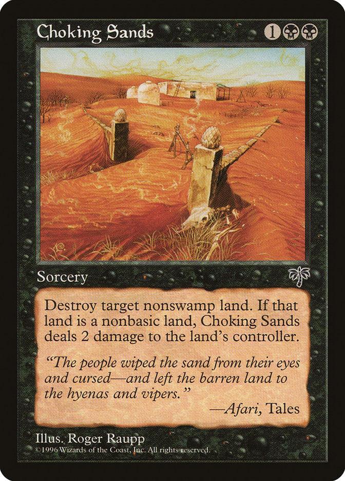 Choking Sands [Mirage] - Rocket TCG