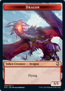 Dragon // Dragon Spirit Double-sided Token [Dungeons & Dragons: Adventures in the Forgotten Realms Commander Tokens] - Rocket TCG
