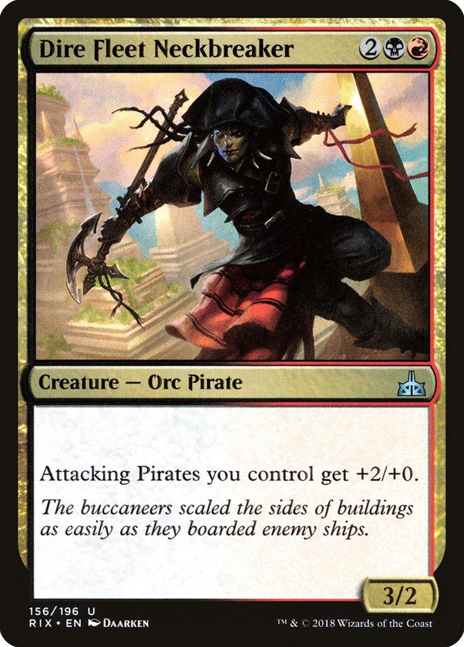 Dire Fleet Neckbreaker [Rivals of Ixalan] - Rocket TCG