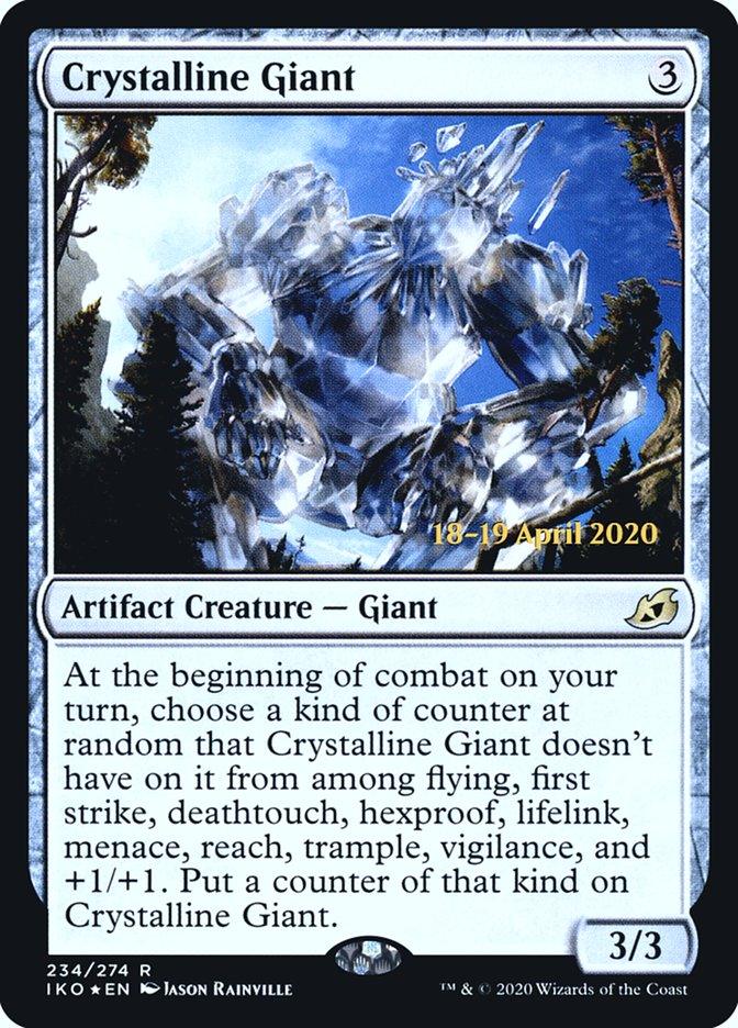 Crystalline Giant [Ikoria: Lair of Behemoths Prerelease Promos] - Rocket TCG