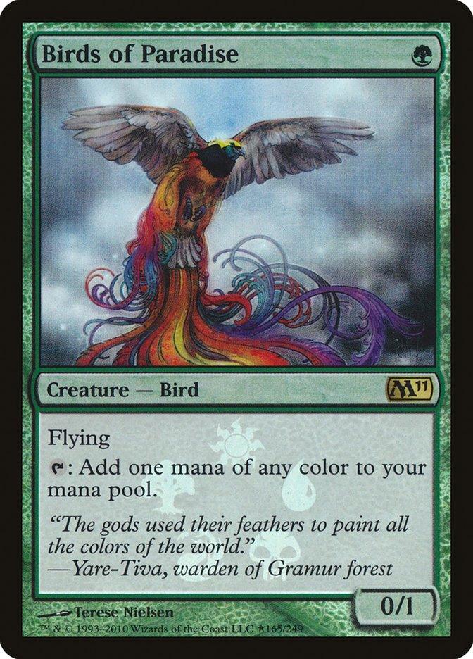 Birds of Paradise (Buy-A-Box) [Magic 2011 Promos] - Rocket TCG