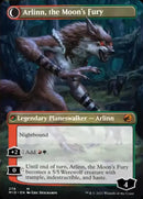 Arlinn, the Pack's Hope // Arlinn, the Moon's Fury (Borderless) [Innistrad: Midnight Hunt] - Rocket TCG