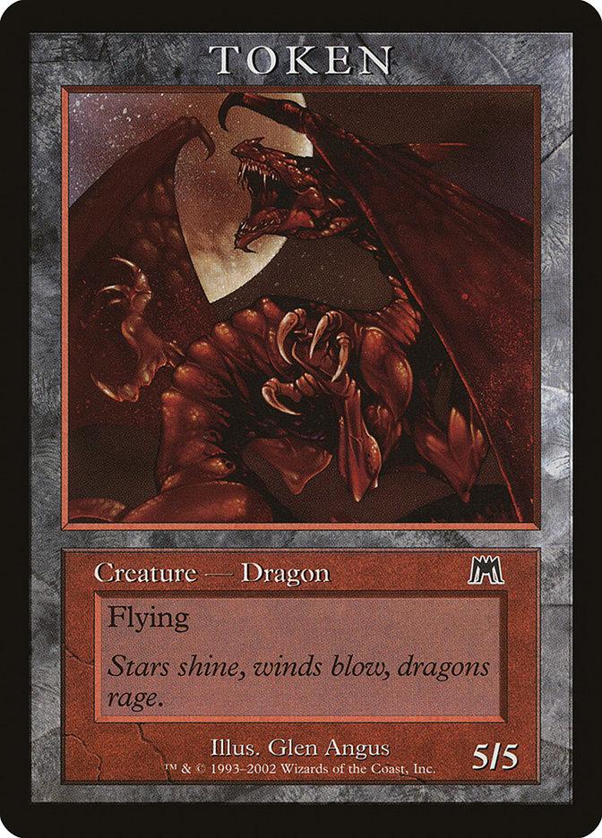 Dragon Token [Magic Player Rewards 2002] - Rocket TCG