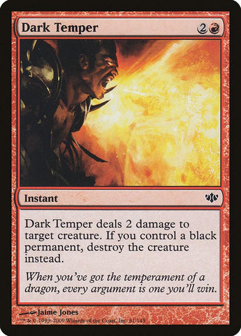 Dark Temper [Conflux] - Rocket TCG
