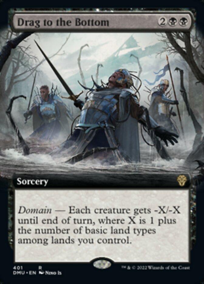 Drag to the Bottom (Extended Art) [Dominaria United] - Rocket TCG